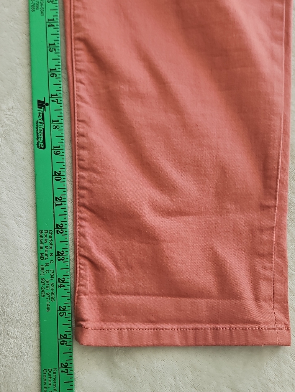 Democracy Ab-solution Ankle Skimmer Comfort Waist Pant: Mineral Rose: 20W - Picture 13 of 13